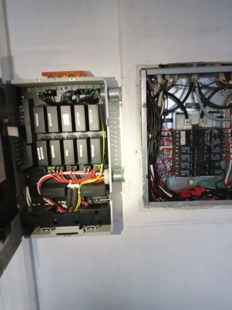 Electrical panel upgrade completed for Commercial Electrician Services in Throop